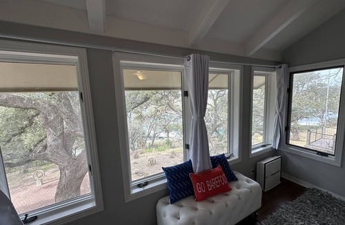 Buffalo Gap House | SPECTACULAR LAKEFRONT OASIS Over 400 feet frontage on 2 acres of century oaks