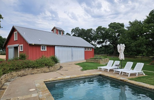 Round Top House | Stone Farmhouse With Guest House/Bunkroom at Starlight Farm near Round Top.