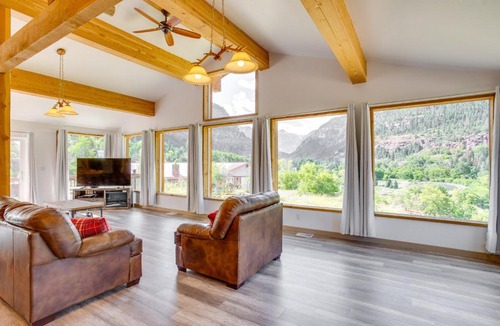 Ridgway House | Stunning Ouray Escape w/Panoramic Mountain Views!