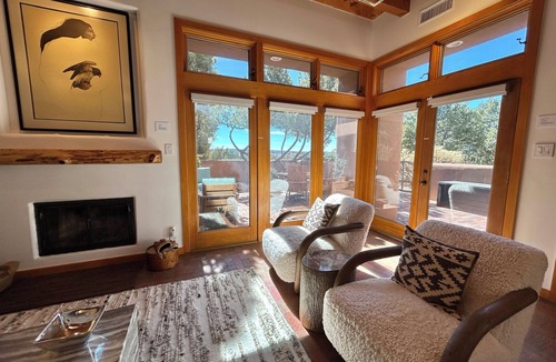 Nambe Pueblo Condo | Stunning Santa Fe condo with peaceful high desert views