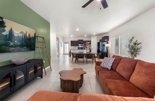 Socorro House | Stylish 4BR Escape Open Layout Smart TVs A