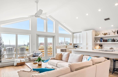 Sand Point House | Tan Lines and Fine Wines | Boardwalk to Beach!