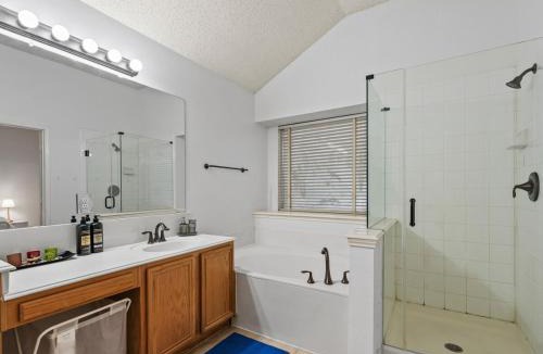 Frisco House | The Blue Door Oasis 4BR 2 BATH with 6 Beds Frisco with Arcade, Games, Office
