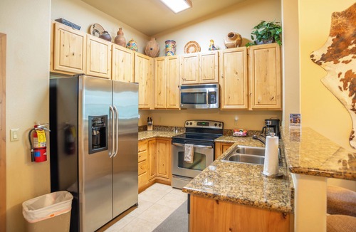Ruidoso Condo | The Longbranch - 1 Bedroom Condo with Great Views of Midtown on the River!