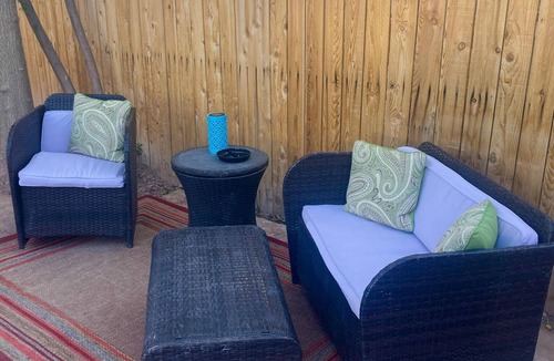 Truth or Consequences Cabin | THE OUTLAW CASITA: A Private Pet Friendly Tiny Home w/Hot Springs