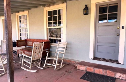 Fort Davis House | The Starlight at Casa Hermosa, Gaze At Sleeping Lion Mountain From Your Porch!