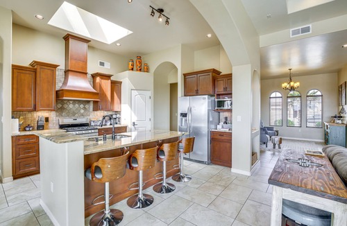 Las Cruces House | Unique Las Cruces Home w/Patio + Gas Grill!