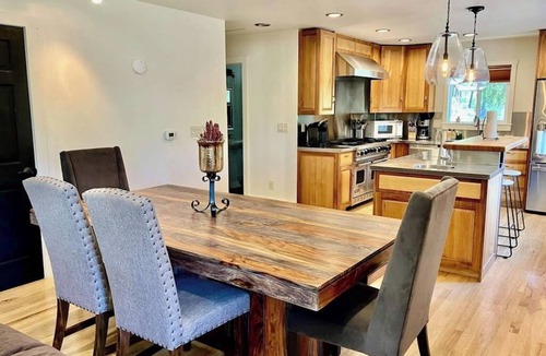 Hermosa Apartment | Upper apartment with deluxe kitchen, private W/D, & great location