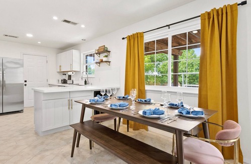 Gracywoods House | Uptown Retro | Pool - Hot Tub - Games & Fire Pit
