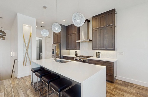 Corpus Christi House | Waterfront townhome with dock, canal view & fireplaces - walk to beach