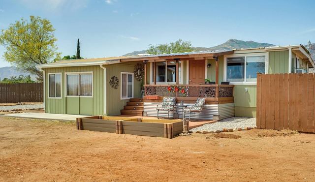 1 Acre, Home Office: Sierra Vista Gem 4 Mi to Dtwn
