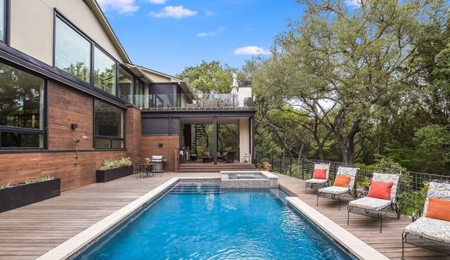 4th Nt Free* I Above Chaparral I Groups I 5mi to Downtown|Pool&Spa IRoof Deck