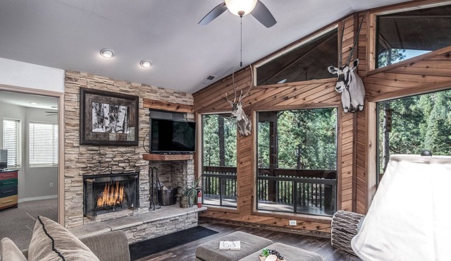 A River Runs Through It, 4 Bedroom, Hot Tub, AC, Wooded, 4 TVs, Pets Allowed