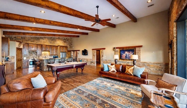 Aggieland River Oasis Pool Table