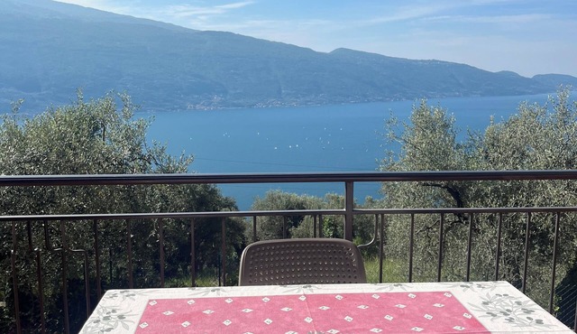 Casa Maffei PLUS apartment 2, 1st floor, balcony, wonderful lake view, parking in Tignale