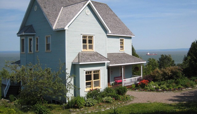 CHARLEVOIX BEAUTIFUL LARGE VICTORIAN HOUSE BY THE ST LAWRENCE RIVER in St-Irénée