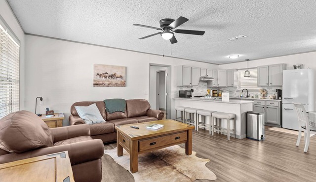Country Comfort 4BR-2BA, New Reno, Patio, Fenced Yard, BBQ in Knox City
