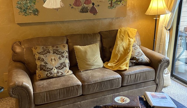 Cozy Condo: One bedroom condo w/indoor fireplace