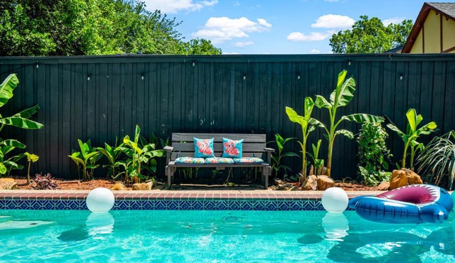 Dallas Oak Lawn Oasis w/Private Pool, Hot Tub