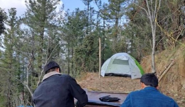 Delicate camp D in Kiar