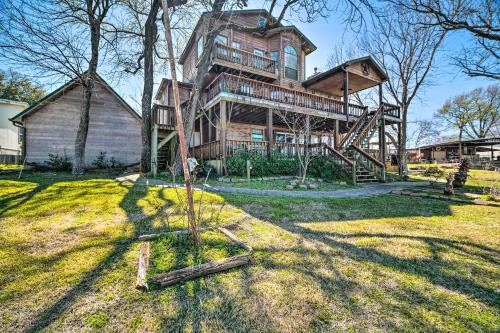 Family Home w/Boat Dock, Fire Pit + Balcony