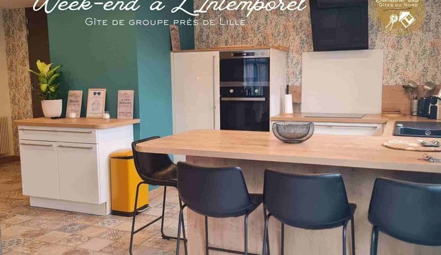 Group accommodation between Lille, Arras and Belgium – L'Intemporel in Chemy