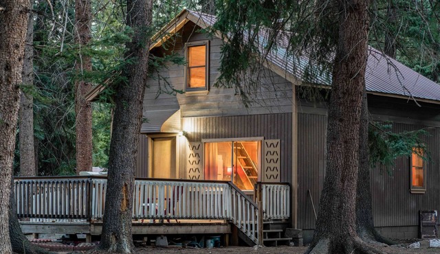 It's time for fall colors, stay in this cabin in the woods.