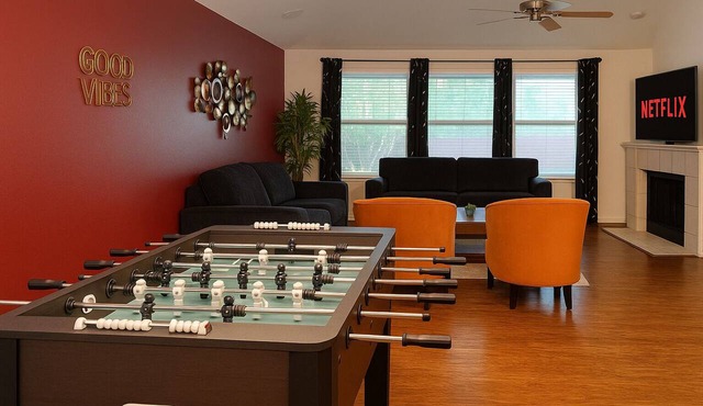 King Bed + Foosball | Perfect Crew Crash Pad!