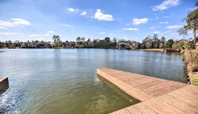 Lakefront, Dock, BBQ Grill, Laundry, EV Charging, Ample parking