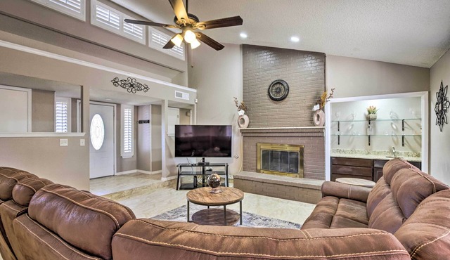 Large Yard: Family-Friendly El Paso Rental Home
