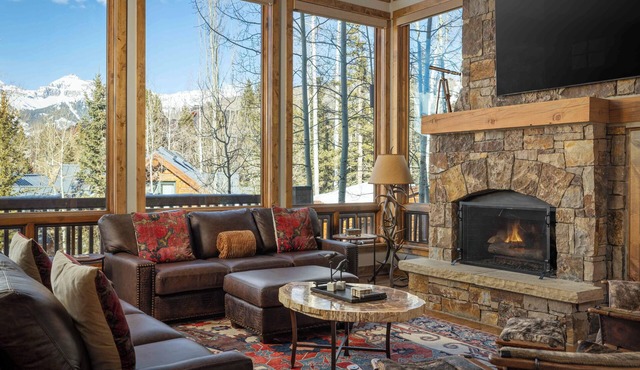 Log Cabin by InvitedHome | Patio, Hot Tub, Bunk Room, Walk to Gondola/Festivals