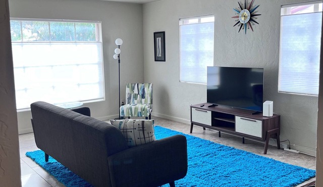 Midtown 2BR Adobe Charmer With Mid-Century Style