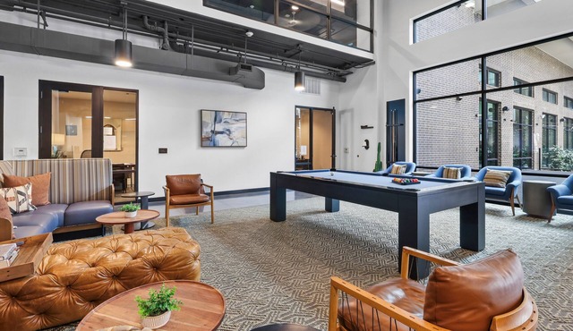 Modern 1-Bedroom Near Downtown Dallas with Pool-View Balcony
