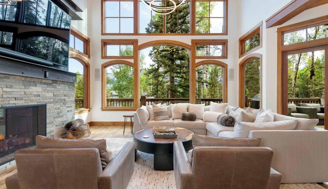 Modern Cabin Home by InvitedHome | Patio, Walk to Gondola, Fireplace