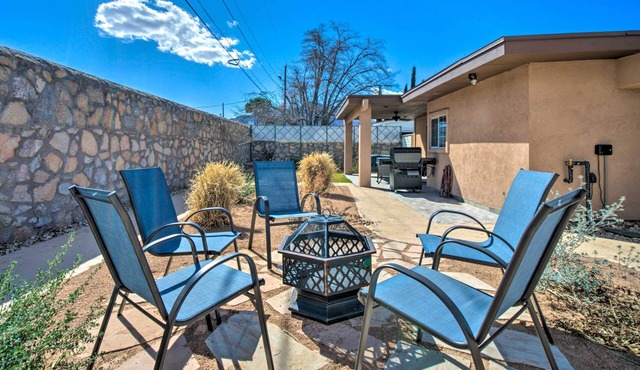 Modern El Paso Home w/Backyard & Fire Pit!