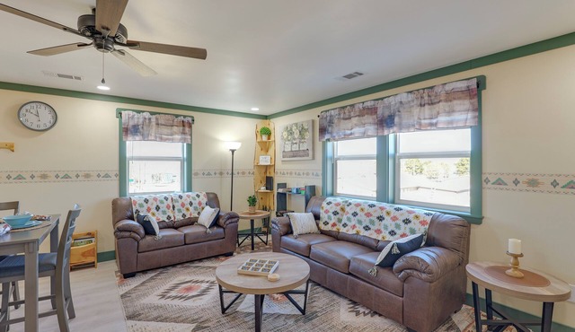 Near ATV Trails: Carlsbad Apt w/Shared Fire Pit