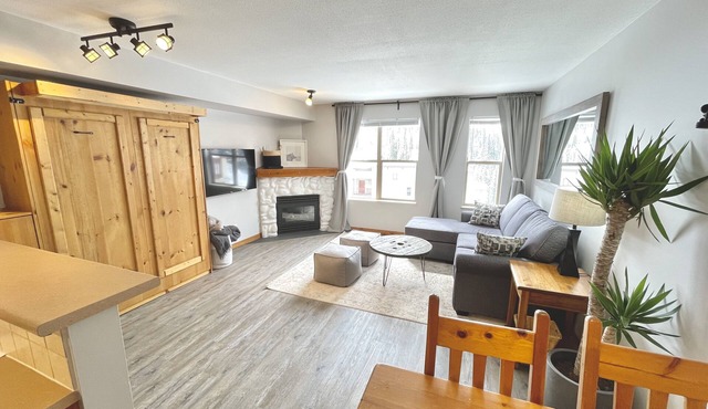 Newly Renovated Ground Floor Creekside Studio Condo - Pet Friendly too! in Silver Star Mountain