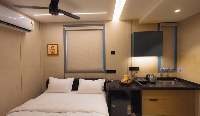 Nirrtul Sapphire Studio Apartment Specious Cozy & Quite in Surat