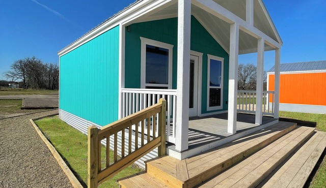 Perfect fishing, art & food location - Tropical Sea Turquoise Cabin #6 Quitman