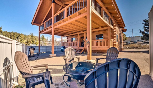 Pet-Friendly Cloudcroft Cabin: Walk to Shop, Food