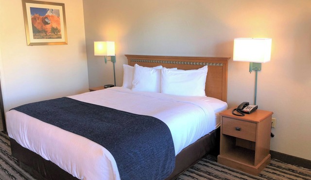 Pet-Friendly King Room near Navajo Arts & Crafts Market 3.5mi | Free Breakfast