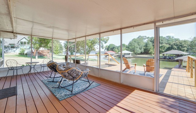 Private Dock & Slip: Cedar Creek Reservoir Home