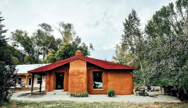 Romantic Escapes at this Riverside Cottage Rental on the Pecos River, New Mexico