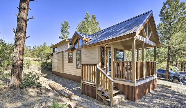Roomy Pagosa Springs Tiny Cabin: 1 Mi to Downtown