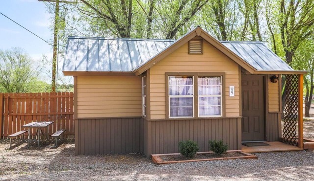 Rustic Cabin (Sleeps 6) - The Camping Cabin sleeps a maximum of 6. Bring your own linens.