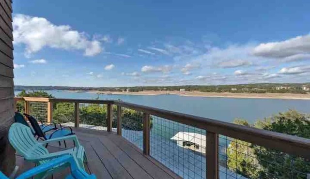 Rustic Lake Travis Waterfront Home Amazing Lake Views From Every Deck!