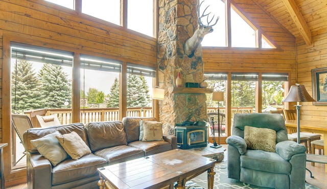Rustic Pagosa Lakes Cabin w/Deck & Grill!
