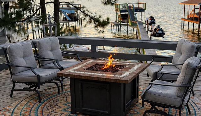 Spacious 5-bedroom, 4-bath lakefront home with modern comforts, scenic views, and plenty of room for family and friends—perfect for a relaxing getaway or fun-filled retreat.