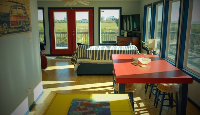 Surf Shak: 2 BR, 2 BA House in Crystal Beach, Sleeps 8 in Crystal Beach