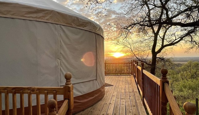 Texas Yurt for a Unique Glamping Holiday